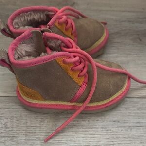 UGG Kids Boots in Brown and Pink